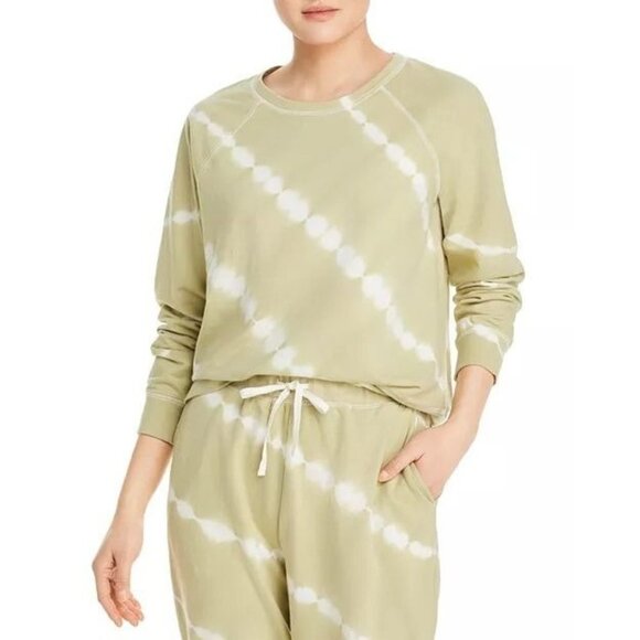 Beachlunchlounge Tamara Tie Dye Sweater in Dusty‎ Sage XL - Picture 1 of 7